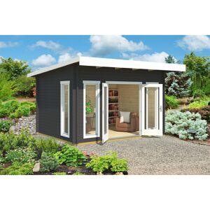 Lasita Maja Lasita Barbados 3 - 14.5 x 10.5 Ft. Premium Log Cabin With Tempered Double Glazing (44mm) Babados 3 Carbongrau Lasita Maja Lasita Barbados 3 - 14.5 x 10.5 Ft. Premium Log Cabin With Tempered Double Glazing (44mm) Babados 3 Carbongrau