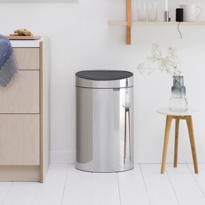Brabantia Touch Bin New Recycle 40L Brilliant Steel Brabantia Touch Bin New Recycle 40L Brilliant Steel