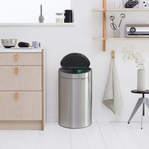 Brabantia Touch Bin New Recycle 40L Matt Steel (Fingerprint Proof) Brabantia Touch Bin New Recycle 40L Matt Steel (Fingerprint Proof)