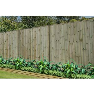 Empire Sheds Ltd Vertical Slat Pressure Treated T&G Fence Panels 6Ft X 6Ft (Pack Of 3) Brown 183cm W X 183cm H X 4.3cm D Empire Sheds Ltd Vertical Slat Pressure Treated T&G Fence Panels 6Ft X 6Ft (Pack Of 3) Brown 183cm W X 183cm H X 4.3cm D
