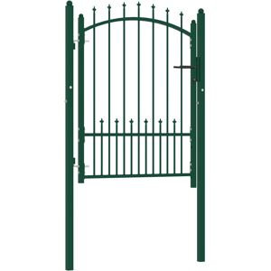 Dakota Fields Netawaka Metal Gate Green 175cm H x 102cm W Dakota Fields Netawaka Metal Gate Green 175cm H x 102cm W