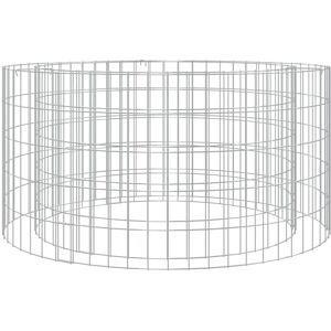 Dakota Fields Ashbik Fire Pit Galvanised Iron Silver 50 cm H x 100 cm W x 100 cm D Dakota Fields Ashbik Fire Pit Galvanised Iron Silver 50 cm H x 100 cm W x 100 cm D