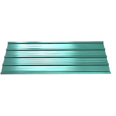 Dakota Fields Rust Resistant Steel Roofing Kit Green 115 cm H x 45 cm W x 0.03 cm D Dakota Fields Rust Resistant Steel Roofing Kit Green 115 cm H x 45 cm W x 0.03 cm D