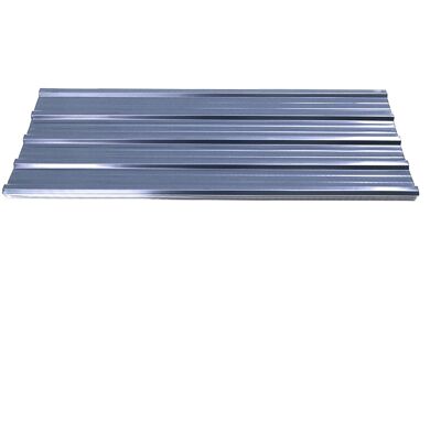 Dakota Fields Rust Resistant Steel Roofing Kit Grey 116 cm H x 46 cm W x 1.03 cm D Dakota Fields Rust Resistant Steel Roofing Kit Grey 116 cm H x 46 cm W x 1.03 cm D
