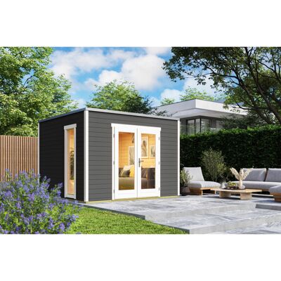 LASITA MAJA Palermo Garden House - Wood, 300x223cm, Flat Roof LASITA MAJA Palermo Garden House - Wood, 300x223cm, Flat Roof