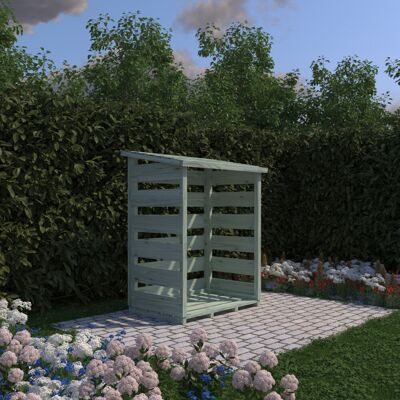 Shire GB Log Store 3 ft x 2 ft Pressure Treated Brown 126cm H X 98cm W X 60cm D Shire GB Log Store 3 ft x 2 ft Pressure Treated Brown 126cm H X 98cm W X 60cm D