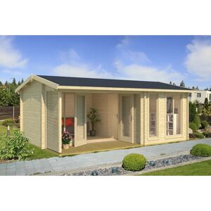 Lasita Maja 20.7 x 3.6 Ft. Summer House 250.8 H x 370.0 W x 575.0 D cm