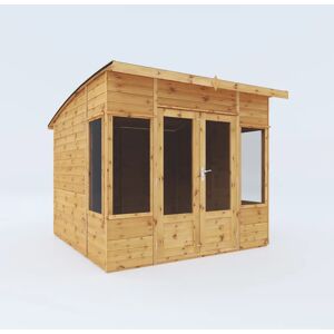 Mercia Garden Products Mercia 8 x 8ft Premium Helios Summerhouse brown 210.0 H x 250.0 W x 293.0 D cm