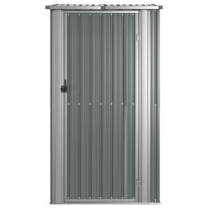WFX Utility Eas Garden Shed Galvanised Steel Storage Shed Tool Organiser gray 209.5 H x 300.99 W x 246.38 D cm