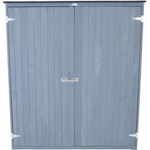 WFX Utility 3 ft. W x 2 ft. D Solid Wood Pent Garden Shed brown/gray 481.9904 H x 213.0044 W x 51.0032 D cm