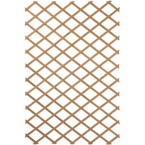 Dakota Fields Nature Garden Trellis 100 x 300cm Wood Brown brown 100.0 H x 300.0 W x 5.0 D cm