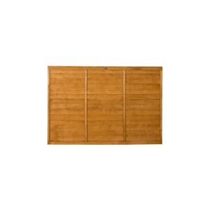 Forest Garden 6' x 4' (1.8m x 1.2m) Overlap Fence Panel brown 48.0 H x 72.1 W x 3.9878 D cm