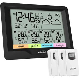 Youshiko Weather Station 6.0 H x 26.0 W x 28.0 D cm