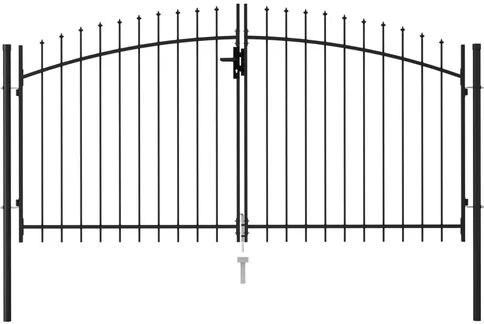 Dakota Fields Galestown 10' x 7' (3m x 1.5m) Metal Gate Dakota Fields  - Size: 30cm H X 35cm W X 19cm D