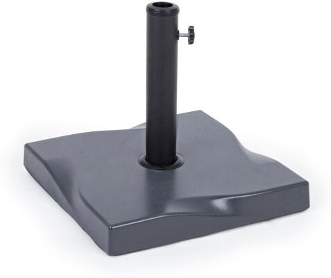 Symple Stuff Pinkert Concrete and Steel Free Standing Umbrella Base Symple Stuff Colour: Grey Symple Stuff Pinkert Concrete and Steel Free Standing Umbrella Base Symple Stuff Colour: Grey