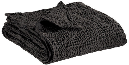 August Grove Maniteau Stonewashed Bedspread August Grove Colour: Coal, Size: W240 x L260cm  - Size: W240 x L260cm August Grove Maniteau Stonewashed Bedspread August Grove Colour: Coal, Size: W240 x L260cm  - Size: W240 x L260cm