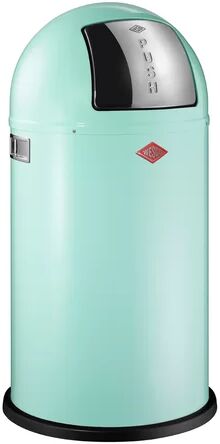 Wesco Pushboy 50 Litre Touch Top Rubbish Bin Wesco Colour: Mint  - Size: Extra Large Wesco Pushboy 50 Litre Touch Top Rubbish Bin Wesco Colour: Mint  - Size: Extra Large