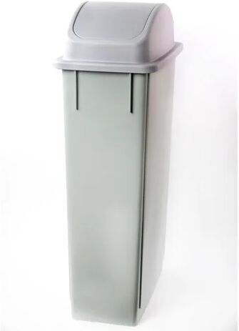 1956 Catering 87 Litre Swing Top Waste Bin 1956 Catering Colour: Grey  - Size: Large