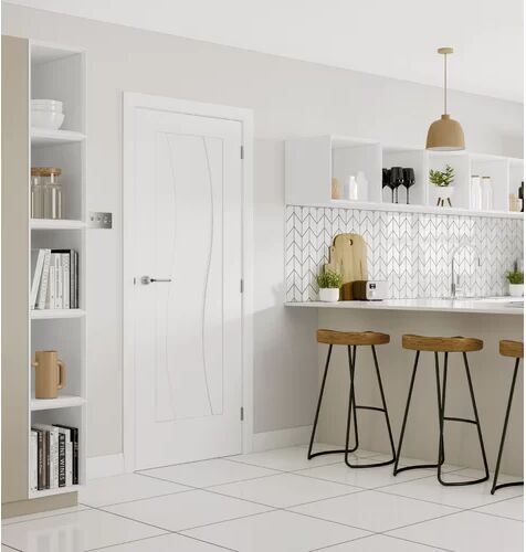 XL Joinery Florence Internal Door Primed XL Joinery Door Size: 1981mm H x 838mm W x 35mm D  - Size: 198cm H X 68cm W X 3cm D