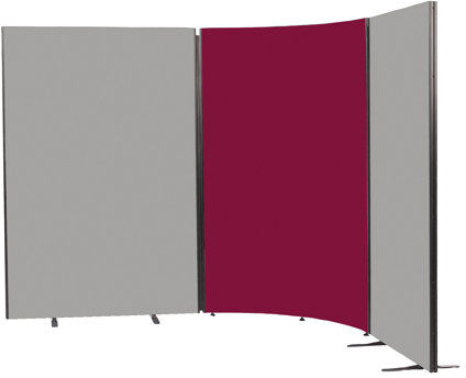 Symple Stuff Partition Symple Stuff Size: 182.5cm H x 100cm W x 3cm D, Colour: Dark Wine  - Size: 182.5cm H x 113.1cm W x 3cm D Symple Stuff Partition Symple Stuff Size: 182.5cm H x 100cm W x 3cm D, Colour: Dark Wine  - Size: 182.5cm H x 113.1cm W x 3cm D