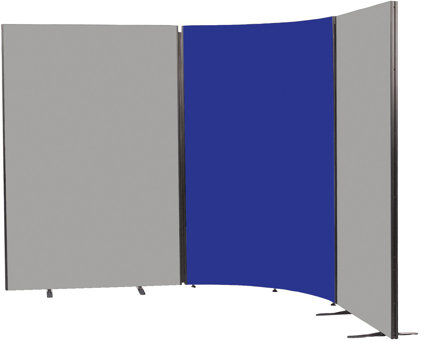 Symple Stuff Partition Symple Stuff Size: 152.5cm H x 90cm W x 3cm D, Colour: Royal Blue  - Size: 152.5cm H x 100cm W x 3cm D Symple Stuff Partition Symple Stuff Size: 152.5cm H x 90cm W x 3cm D, Colour: Royal Blue  - Size: 152.5cm H x 100cm W x 3cm D