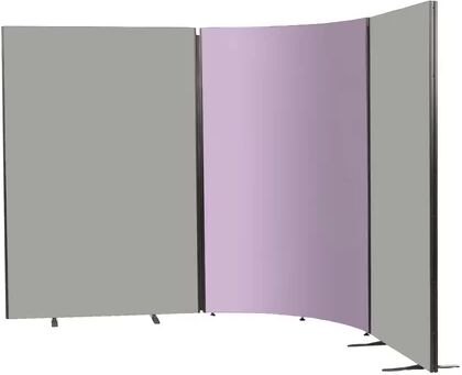 Symple Stuff Partition Symple Stuff Size: 152.5cm H x 120cm W x 3cm D, Colour: Lilac  - Size: 182.5cm H x 120cm W x 3cm D