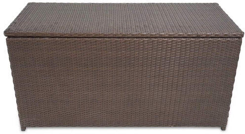 Dakota Fields Meuric Wicker/Rattan Storage Box Dakota Fields Colour: Brown  - Size: 50cm H x 100cm W Dakota Fields Meuric Wicker/Rattan Storage Box Dakota Fields Colour: Brown  - Size: 50cm H x 100cm W