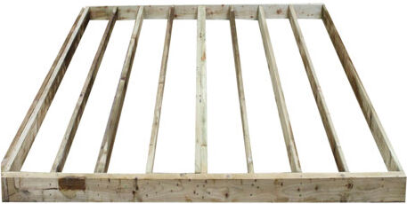 Dakota Fields Topsfield 5.6 Ft. W x 9.9 Ft. D Base/Foundation Kit Dakota Fields 217cm H X 192cm W X 243cm D Dakota Fields Topsfield 5.6 Ft. W x 9.9 Ft. D Base/Foundation Kit Dakota Fields 217cm H X 192cm W X 243cm D