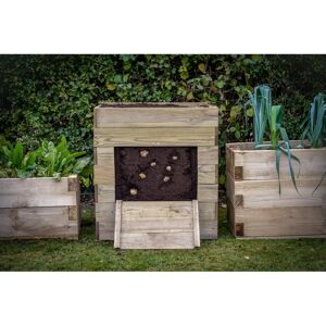 Forest Garden Potato Planter (Home Delivery) brown 69.5 H x 60.0 W x 60.0 D cm