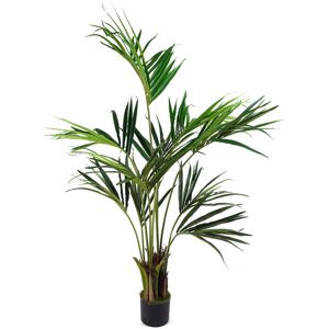 Leaf Artificial Palm Plant in Pot Green 150cm H x 110cm W x 110cm D