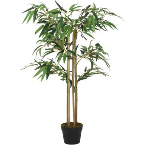 The Seasonal Aisle 80cm Faux Bamboo Tree in Pot Green 120cm H x 16cm W