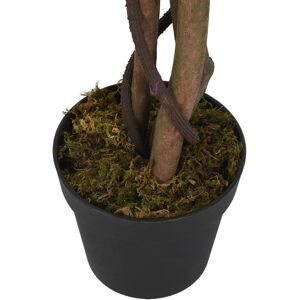The Seasonal Aisle 80cm Faux Maple Tree in Pot Green 120cm H x 76cm Wx 16cm D