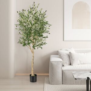 The Seasonal Aisle 182cm Faux Maple Tree in Vase 182cm H X 17cm W X 17cm D