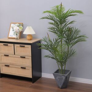 The Seasonal Aisle Annot Artificial Palm Tree in Pot Green 150cm H X 18cm W X 18cm D The Seasonal Aisle Annot Artificial Palm Tree in Pot Green 150cm H X 18cm W X 18cm D