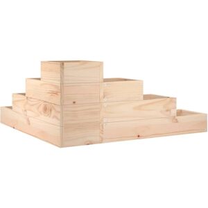 Latitude Run Aishe Planter Brown 36cm H x 80.5cm W x 79cm D Latitude Run Aishe Planter Brown 36cm H x 80.5cm W x 79cm D