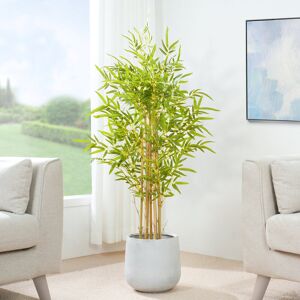 The Seasonal Aisle Anilya Faux Bamboo Plant 120cm H x 30cm W x 30cm D The Seasonal Aisle Anilya Faux Bamboo Plant 120cm H x 30cm W x 30cm D