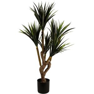 The Seasonal Aisle 105cm UV Resistant Yucca Tree with 179 Leaves Green 105cm H X 60cm W X 60cm D The Seasonal Aisle 105cm UV Resistant Yucca Tree with 179 Leaves Green 105cm H X 60cm W X 60cm D