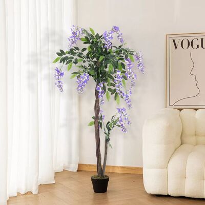 Lily Manor 120cm Plant Green;Purple 120cm H X 80cm W X 31.5cm D Lily Manor 120cm Plant Green;Purple 120cm H X 80cm W X 31.5cm D