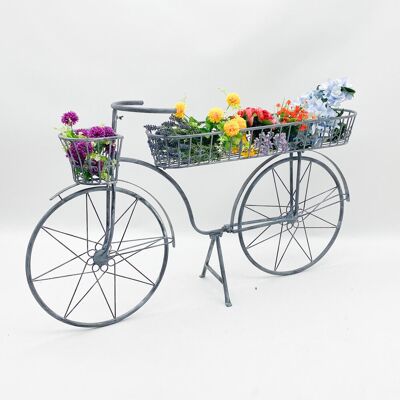 Ophelia & Co. Yorkshire Metal Cachepot Grey 80cm H X 140cm W X 32cm D Ophelia & Co. Yorkshire Metal Cachepot Grey 80cm H X 140cm W X 32cm D