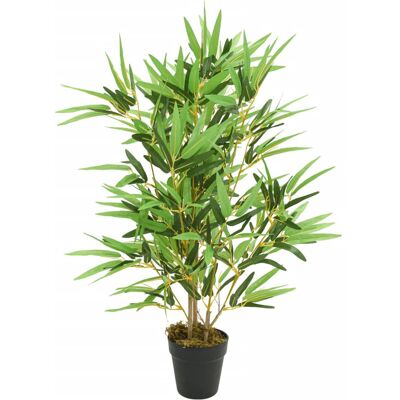 The Seasonal Aisle Faux Bamboo Tree in Pot Green 80cm H x 14cm W The Seasonal Aisle Faux Bamboo Tree in Pot Green 80cm H x 14cm W