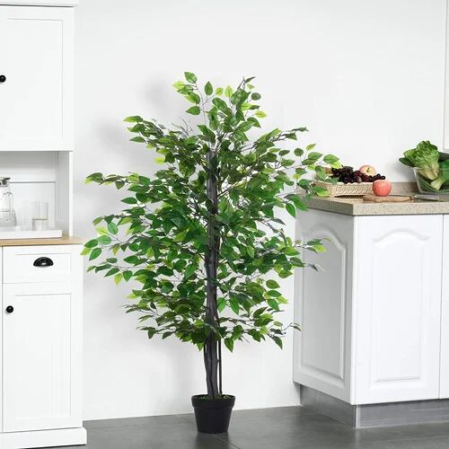 The Seasonal Aisle Charleston 145cm Artificial Banyan Tree in Pot The Seasonal Aisle  - Size: 284cm H X 395cm W X 338cm D