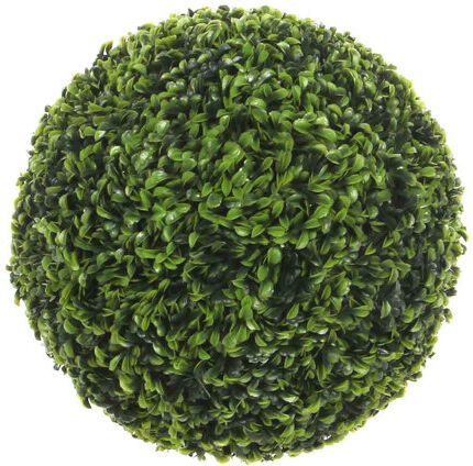 The Seasonal Aisle Floor Boxwood Topiary The Seasonal Aisle Size: 37cm H x 37cm W x 37cm D  - Size: 32cm H X 34cm W X 34cm D The Seasonal Aisle Floor Boxwood Topiary The Seasonal Aisle Size: 37cm H x 37cm W x 37cm D  - Size: 32cm H X 34cm W X 34cm D