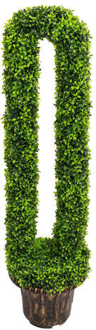 The Seasonal Aisle Boxwood Topiary in Pot The Seasonal Aisle  - Size: Small The Seasonal Aisle Boxwood Topiary in Pot The Seasonal Aisle  - Size: Small