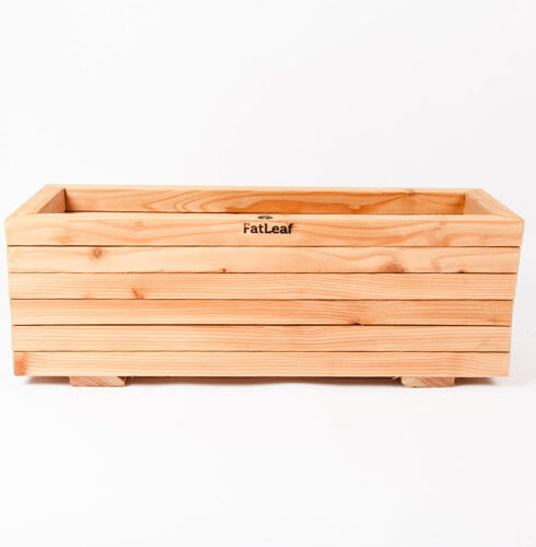 Freeport Park Adeline Wooden Planter Box Freeport Park Size: Medium  - Size: 52cm H X 25cm W X 25cm D Freeport Park Adeline Wooden Planter Box Freeport Park Size: Medium  - Size: 52cm H X 25cm W X 25cm D