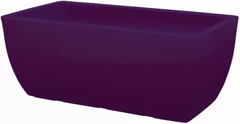 Dakota Fields Kovar Cachepot Dakota Fields Colour: Dark purple, Size: 33cm H x 80cm W x 40cm D  - Size: 90cm H X 60cm W X 2cm D