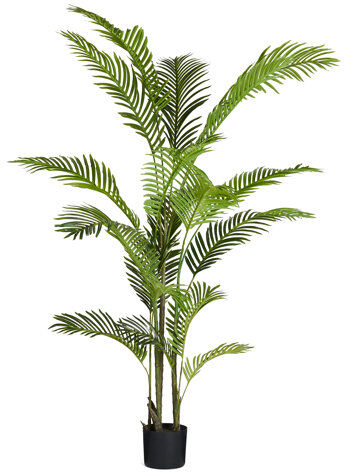 The Seasonal Aisle Artificial Palm Tree in Pot The Seasonal Aisle  - Size: 5cm H x 300cm W x 3cm D The Seasonal Aisle Artificial Palm Tree in Pot The Seasonal Aisle  - Size: 5cm H x 300cm W x 3cm D