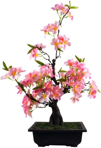 World Menagerie 60cm Artificial Cherry Blossom Plant in Pot Liner World Menagerie  - Size: 55cm H X 65cm W X 65cm D