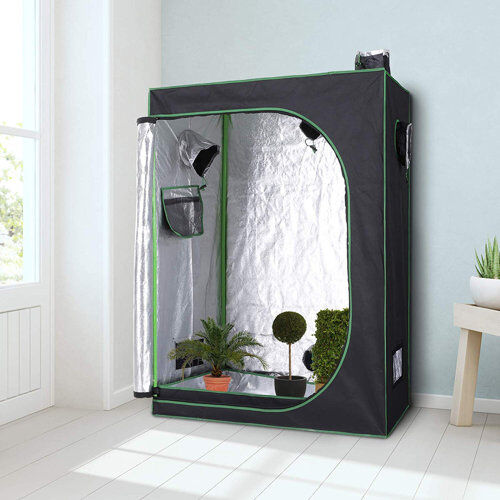 Dakota Fields Stockstill 4 Ft W x 2 Ft D Hydroponic Grow Tent Dakota Fields  - Size: 70cm H X 104cm W X 33cm D Dakota Fields Stockstill 4 Ft W x 2 Ft D Hydroponic Grow Tent Dakota Fields  - Size: 70cm H X 104cm W X 33cm D
