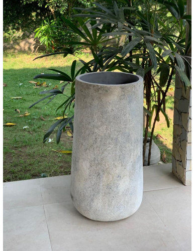 World Menagerie Monks Concrete Plant Pot World Menagerie  - Size: Mini (Under 40cm High) World Menagerie Monks Concrete Plant Pot World Menagerie  - Size: Mini (Under 40cm High)