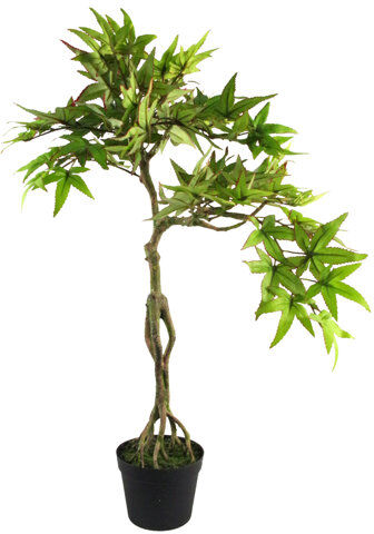 The Seasonal Aisle 60cm Artificial Bonsai Plant in Pot Liner The Seasonal Aisle  - Size: 120cm H x 35cm W x 35cm D The Seasonal Aisle 60cm Artificial Bonsai Plant in Pot Liner The Seasonal Aisle  - Size: 120cm H x 35cm W x 35cm D